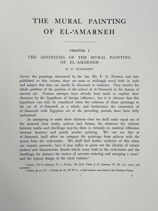 The mural painting of El-Amarneh