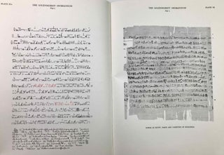 Ancient Egyptian Onomastica. Vol. I & II: Text. Vol. III: Plates (complete set)[newline]M0596i-20.jpeg