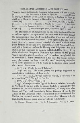 Ancient Egyptian Onomastica. Vol. I & II: Text. Vol. III: Plates (complete set)[newline]M0596m-17.jpeg