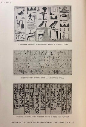 Egyptian grammar. Being an introduction to the study of hieroglyphs.[newline]M0600c-03.jpg