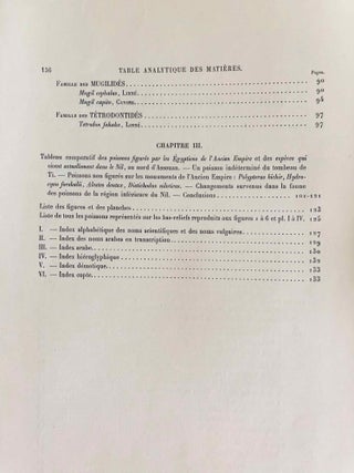 Faune égyptienne antique. Recherches sur les poissons représentés dans quelques tombeaux égyptiens de l’Ancien Empire.