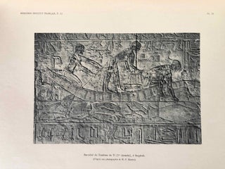 Faune égyptienne antique. Recherches sur les poissons représentés dans quelques tombeaux égyptiens de l’Ancien Empire.