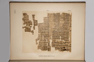 Hieratic papyri in the British Museum. Third Series: Chester Beatty Gift. Vol. I: Text. Vol. II: Plates (complete set)[newline]M0603b-04.jpg