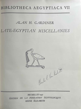 Late Egyptian miscellanies