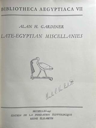 Late Egyptian miscellanies