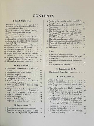 Late Egyptian miscellanies