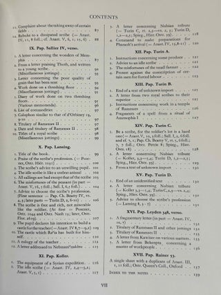 Late Egyptian miscellanies