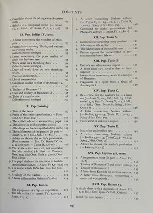 Late Egyptian miscellanies