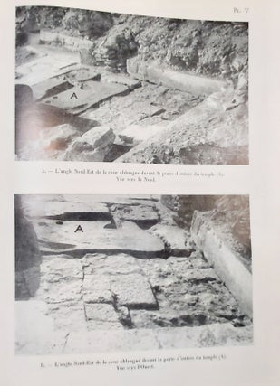 Le temple haut du complexe funéraire du roi Téti