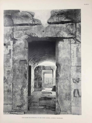 The temple of King Sethos I at Abydos. Vol. I: The chapels of Osiris, Isis and Horus. Vol. II: The chapels of Amen-Re, Re Harakhti, Ptah, and King Sethos. Vol. III: The Osiris complex. Vol. IV: The second hypostyle hall. (complete set)