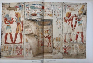 The temple of King Sethos I at Abydos. Vol. I: The chapels of Osiris, Isis and Horus. Vol. II: The chapels of Amen-Re, Re Harakhti, Ptah, and King Sethos. Vol. III: The Osiris complex. Vol. IV: The second hypostyle hall. (complete set)[newline]M0617i-59.jpg