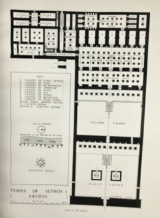The temple of King Sethos I at Abydos. Vol. I: The chapels of Osiris, Isis and Horus.