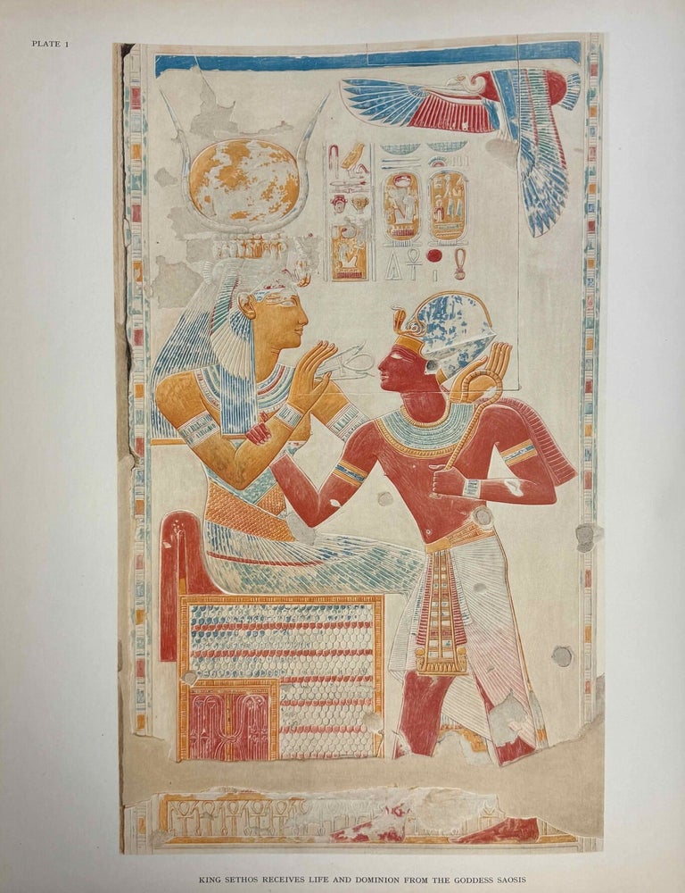 Item #M0617s The temple of King Sethos I at Abydos. Vol. IV: The second hypostyle hall. GARDINER Alan Henderson - CALVERLEY Amice M.