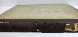 The inscriptions of Sinai. Part I: Introduction and plates.[newline]M0626c-01.jpeg
