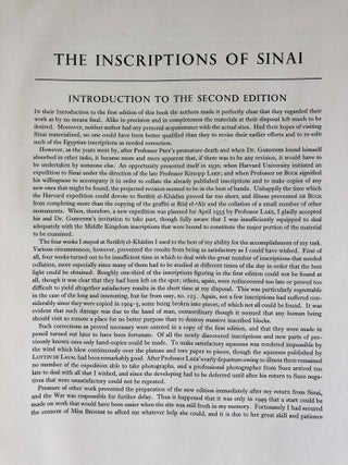 The inscriptions of Sinai. Part I: Introduction and plates. 2nd, revised edition.[newline]M0626f-04.jpeg