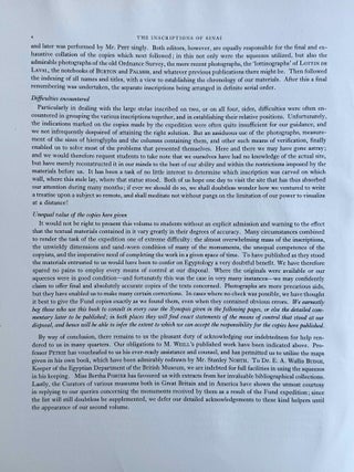 The inscriptions of Sinai. Part I: Introduction and plates. 2nd, revised edition.[newline]M0626h-07.jpeg
