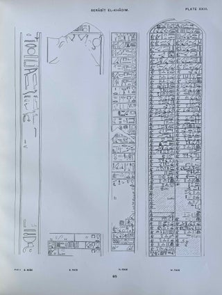 The inscriptions of Sinai. Part I: Introduction and plates. 2nd, revised edition.