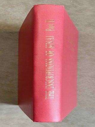 The inscriptions of Sinai. Part II: Translations and commentary.[newline]M0627l-01.jpeg
