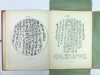 Item #M0628e Egyptian letters to the dead. Mainly from the Old and Middle Kingdoms. GARDINER Alan...