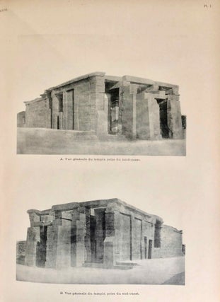 Le temple d'Amada. 1er et 2e fascicules (complete set)[newline]M0649-16.jpg