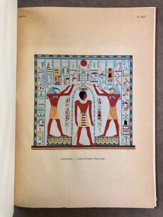 Le temple d'Amada. 1er et 2e fascicules (complete set)