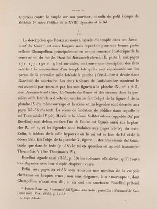 Le temple d'Amada. 1er et 2e fascicules (complete set)