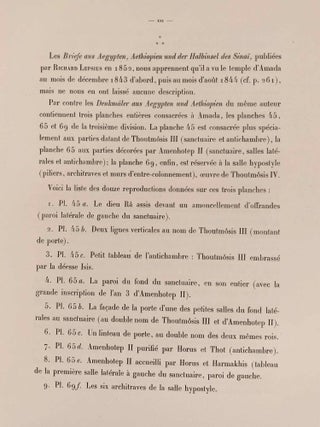 Le temple d'Amada. 1er et 2e fascicules (complete set)