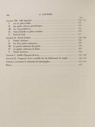 Le temple d'Amada. 1er et 2e fascicules (complete set)