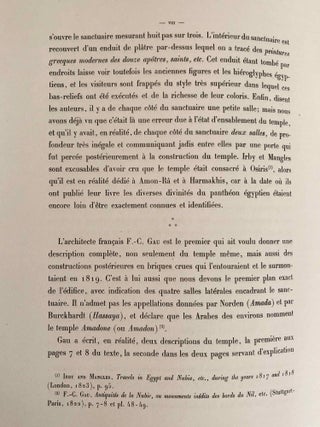 Le temple d'Amada. 1er et 2e fascicules (complete set)