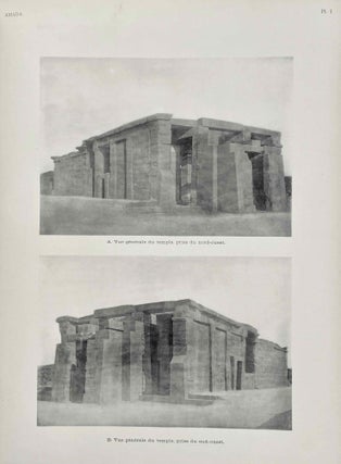 Le temple d'Amada. 1er fascicule.