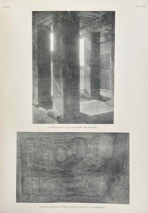 Le temple d'Amada. 1er fascicule.