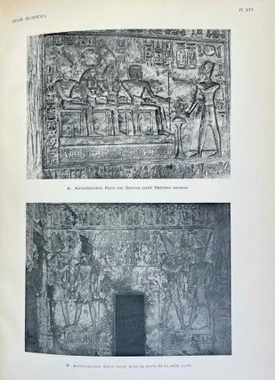 Le temple de Ouadi es-Seboua. Tome I: Texte. Tome II: Planches (complete set)[newline]M0650-12.jpeg