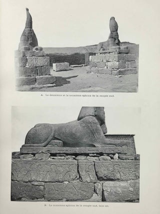 Le temple de Ouadi es-Seboua. Tome I: Texte. Tome II: Planches (complete set)[newline]M0650d-19.jpeg