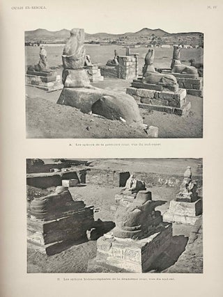 Le temple de Ouadi es-Seboua. Tome I: Texte. Tome II: Planches (complete set)[newline]M0650f-10.jpeg