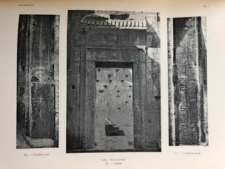 Le temple de Kalabchah. Tome I: Texte et Tome II: Planches (complete set)[newline]M0653-21.jpg