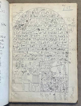 Musée du Louvre. Stèles de la XIIe dynastie. 1ère livraison: Planches I-XXV et XXVI-LX (all published)