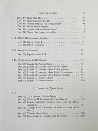 Les b&eacute;douins Shosou des documents &eacute;gyptiens