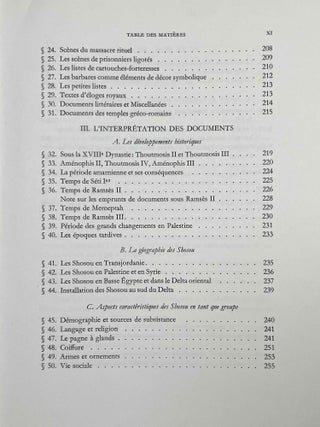 Les b&eacute;douins Shosou des documents &eacute;gyptiens