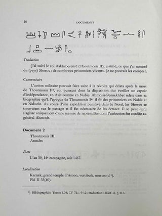 Les b&eacute;douins Shosou des documents &eacute;gyptiens