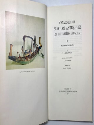 Catalogue of Egyptian Antiquities in the British Museum. Vol. II: Wooden Model Boats