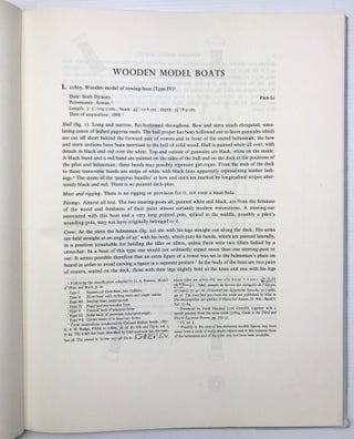 Catalogue of Egyptian Antiquities in the British Museum. Vol. II: Wooden Model Boats