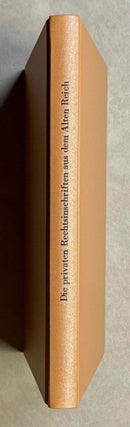 Item #M0666f Die privaten Rechtsinschriften aus dem Alten Reich. GOEDICKE Hans