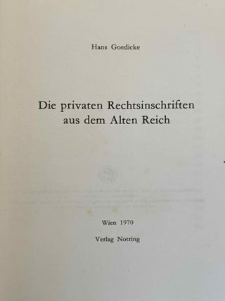 Die privaten Rechtsinschriften aus dem Alten Reich[newline]M0666i-02.jpeg