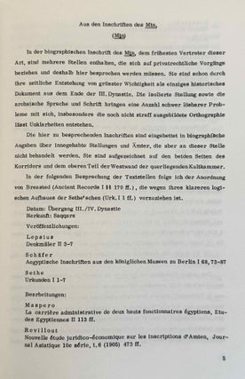 Die privaten Rechtsinschriften aus dem Alten Reich