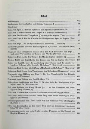 Königliche Dokumente aus dem alten Reich