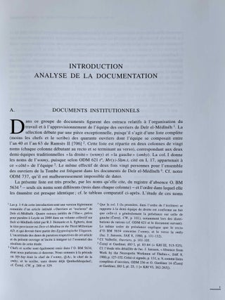 Catalogue des ostraca hi&eacute;ratiques non litt&eacute;raires de Deir el-Medineh. Tome VIII: Nos 706-830