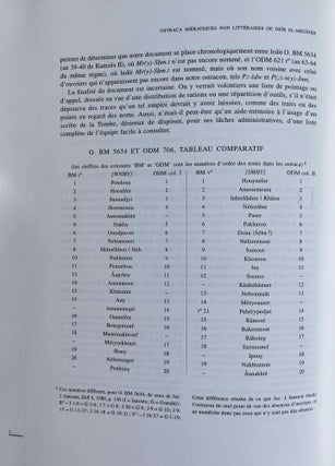 Catalogue des ostraca hiératiques non littéraires de Deir el-Medineh. Tome VIII: Nos 706-830