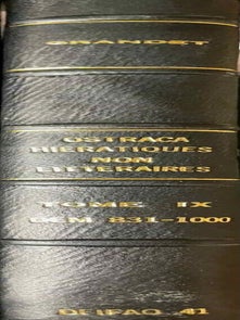 Item #M0687c Catalogue des ostraca hi&eacute;ratiques non litt&eacute;raires de Deir el-Medineh. Tome IX: Nos...[newline]M0687c-00.jpeg