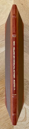 Item #M0698 Studien zu den Annalen Thutmosis des Dritten und zu ihnen verwandten historischen...