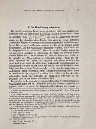 Studien zu den Annalen Thutmosis des Dritten und zu ihnen verwandten historischen Berichten des Neuen Reiches[newline]M0698-06.jpeg